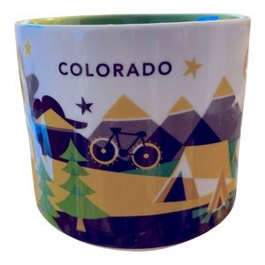 STARBUCKS COLORADO Coffee Mug Cup YOU ARE HERE Collection 2013